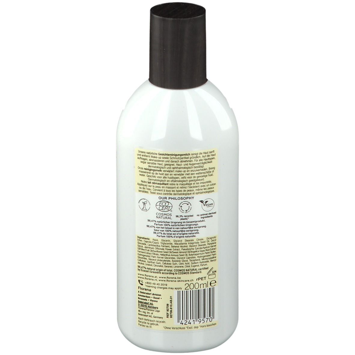 FLORENA Fermented Skincare Lait Démaquillant