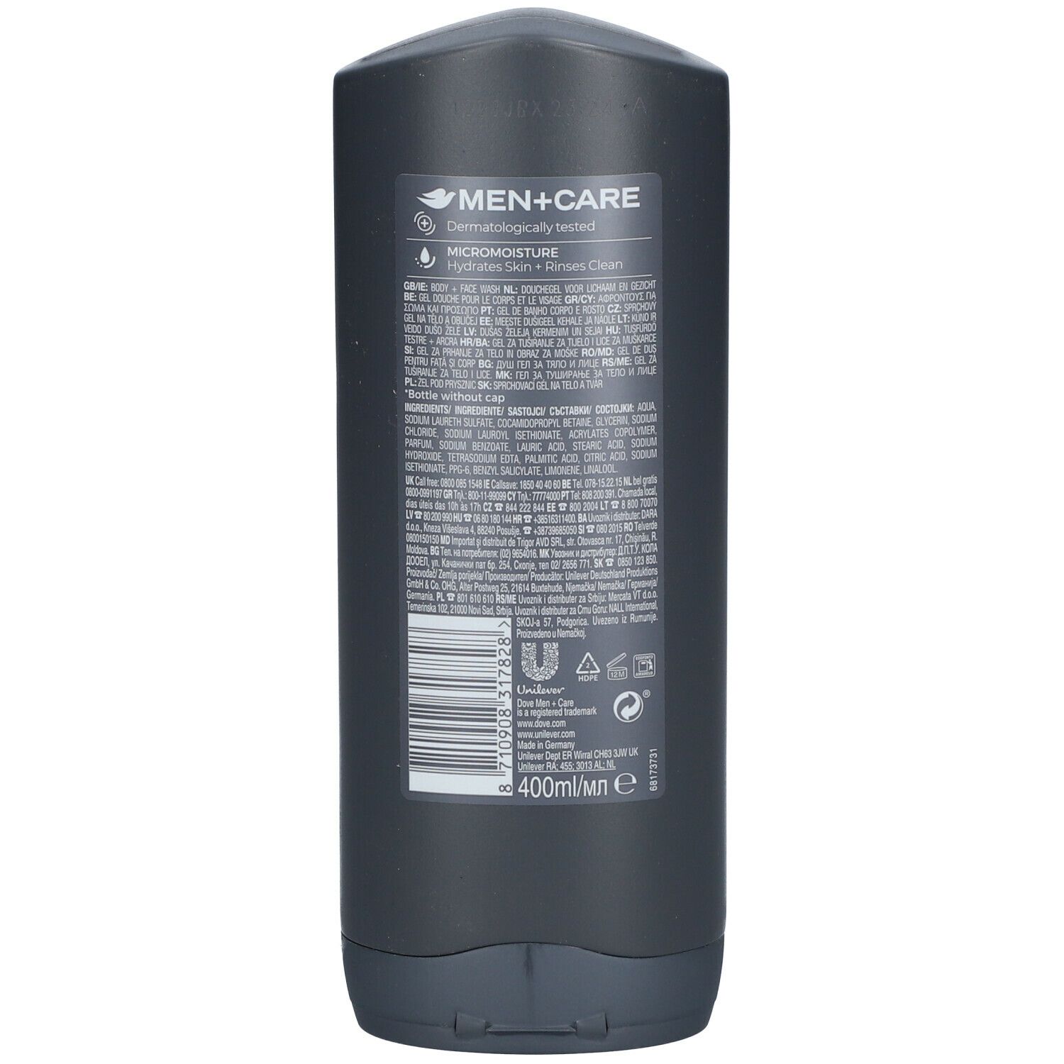 Dove MEN+CARE COOL FRESH Gel Douche