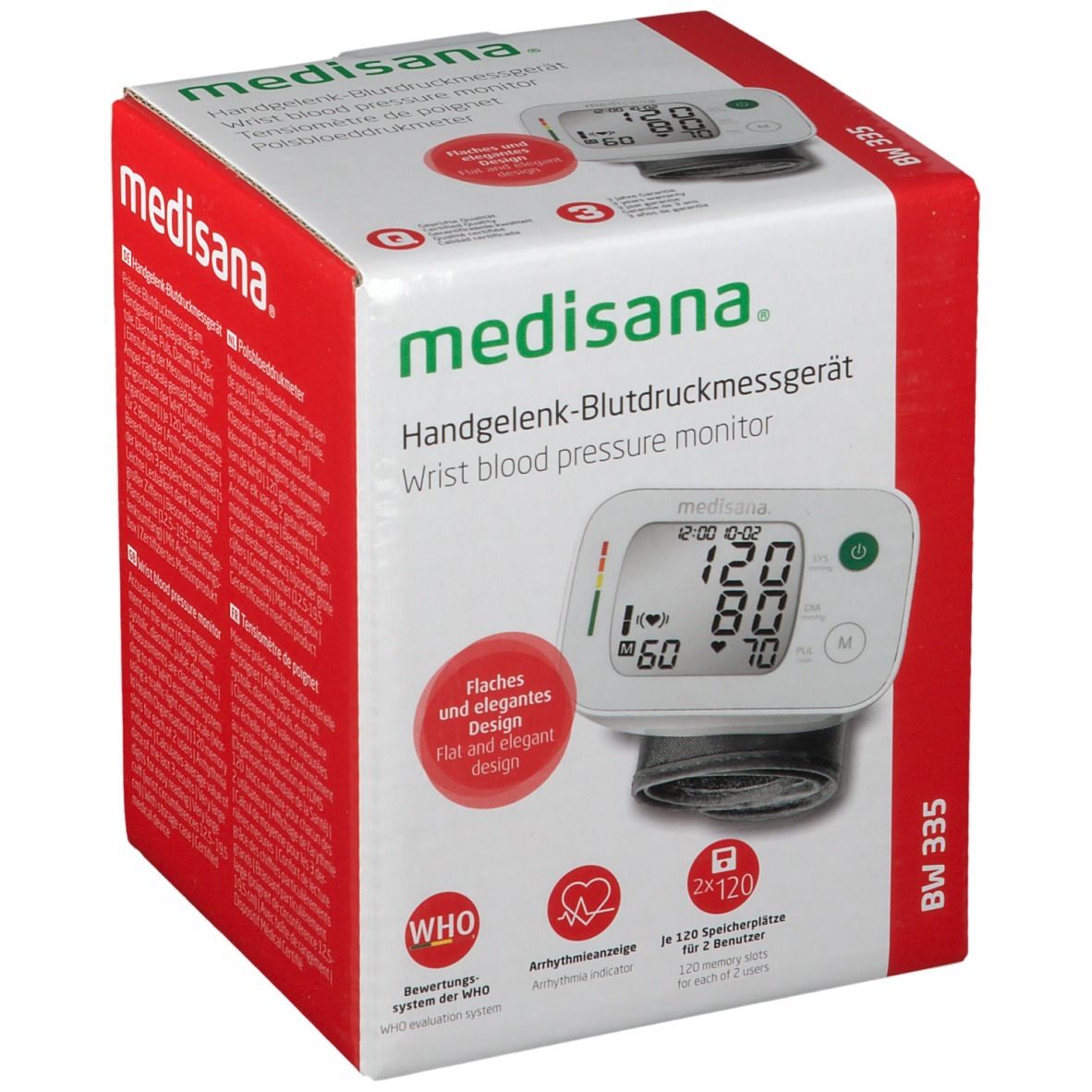 MEDISANA® Tensiomètre de poignet BW335