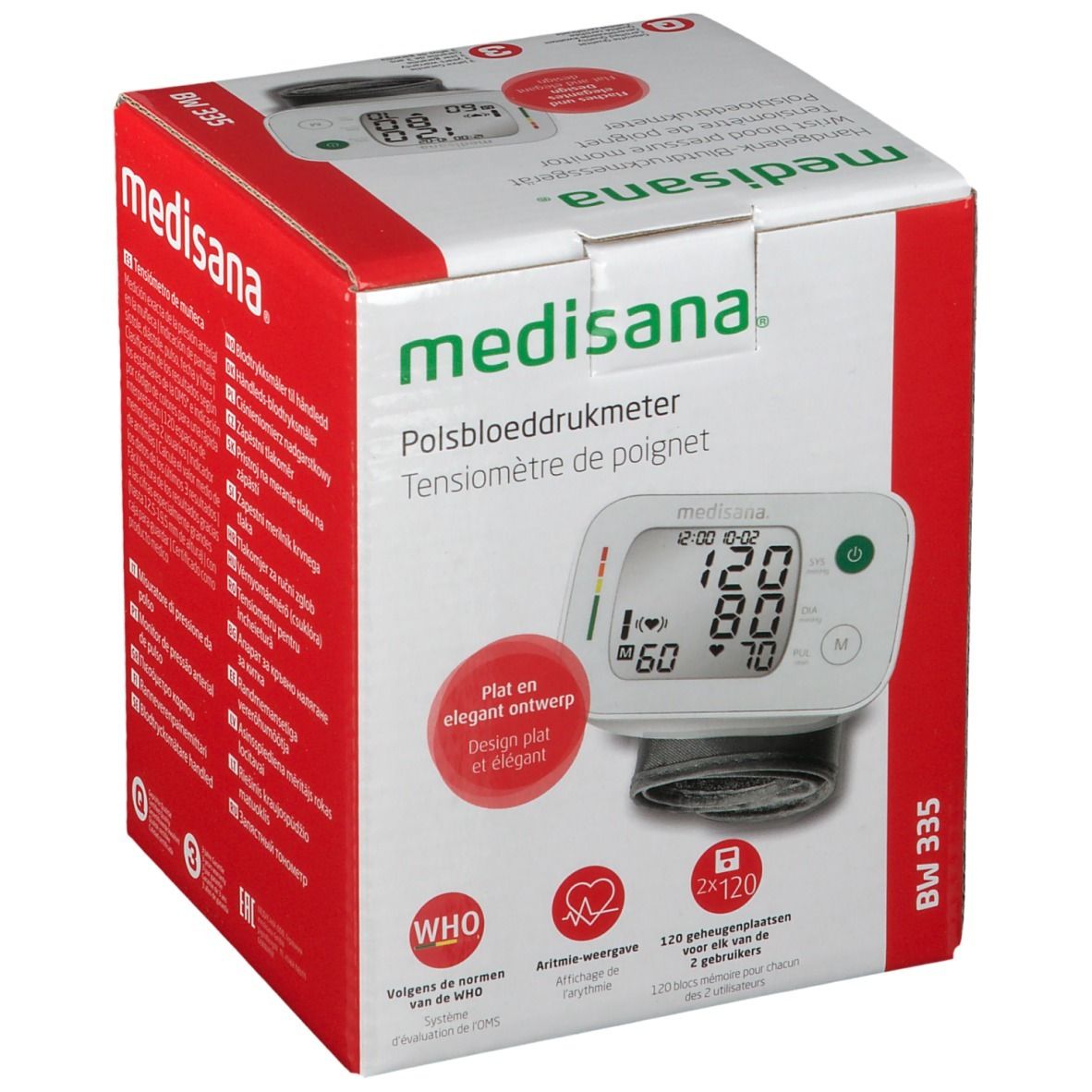 MEDISANA® Tensiomètre de poignet BW335