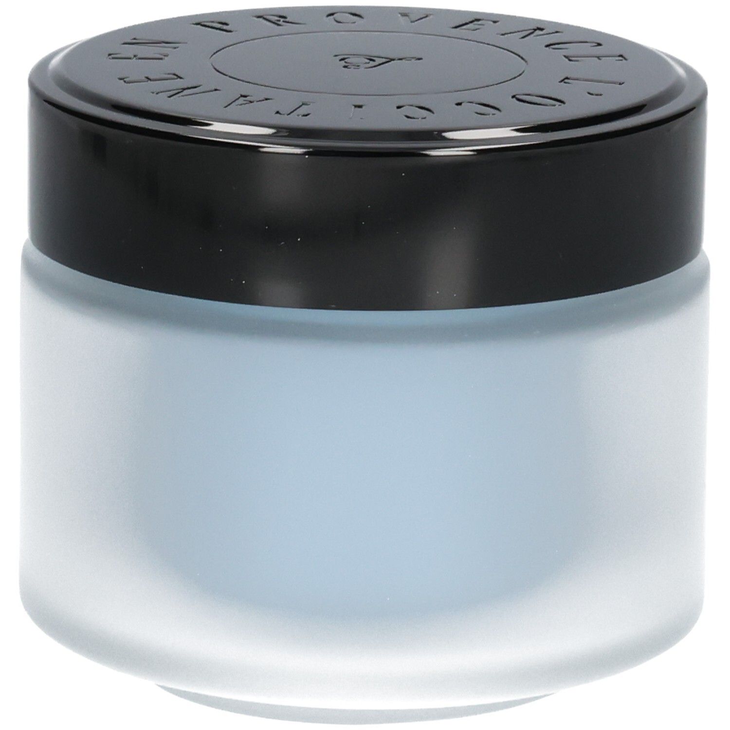 Vue latérale du pot en verre L'OCCITANE Karité Confort Ultra Rich Body Cream.