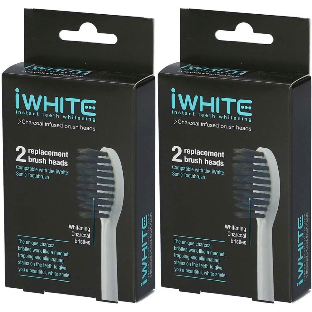 iWhite têtes de brosse de rechange