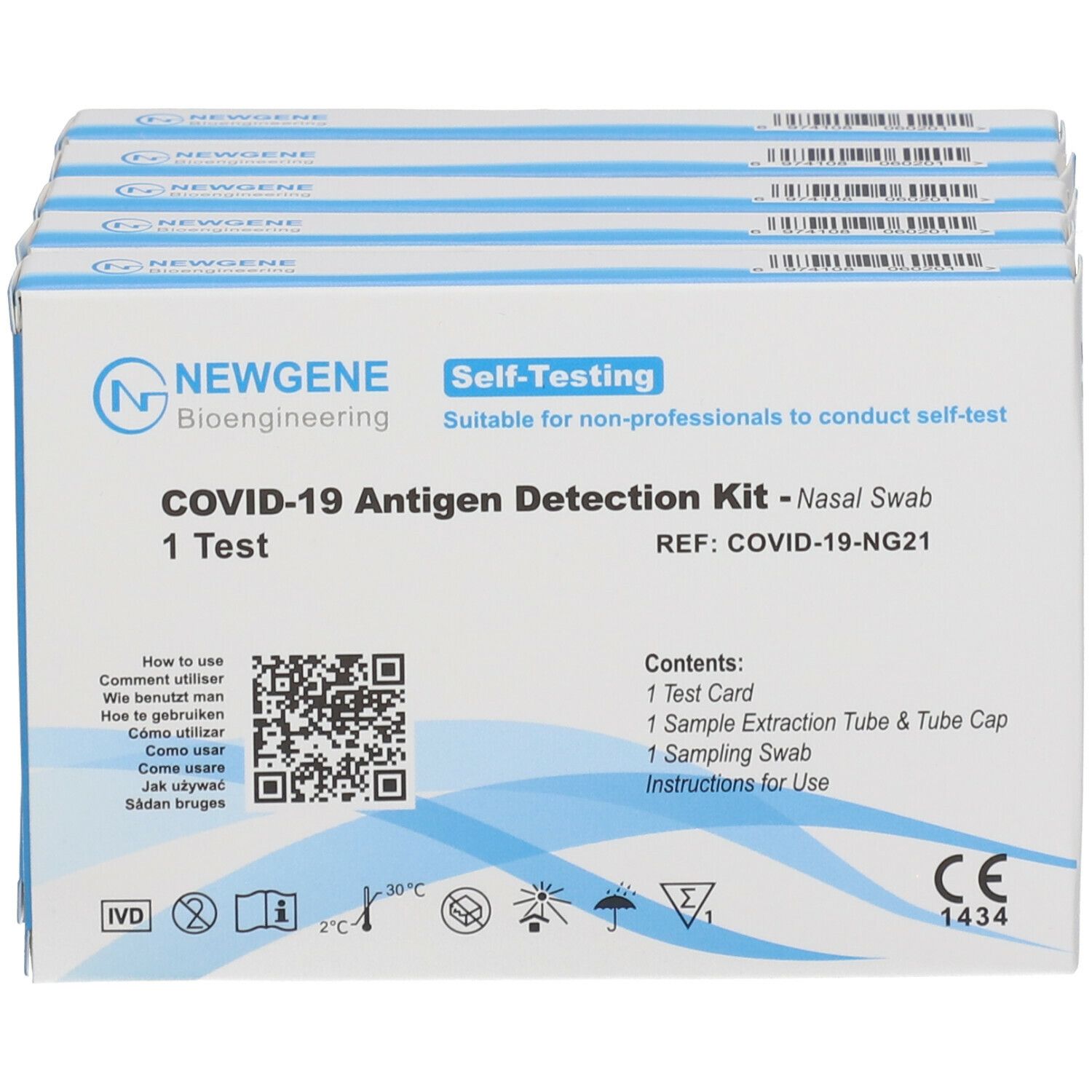 NEWGENE Kit Autotest antigénique COVID-19
