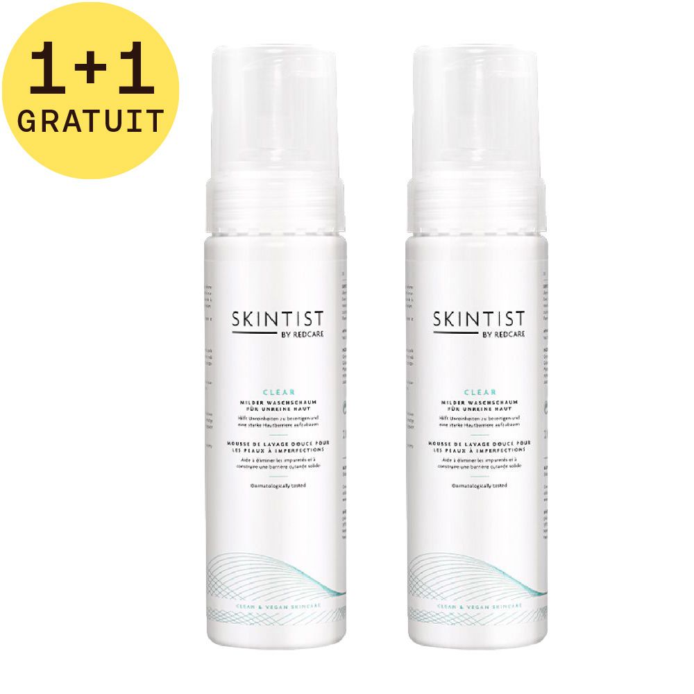 SKINTIST CLEAR mousse nettoyante douce