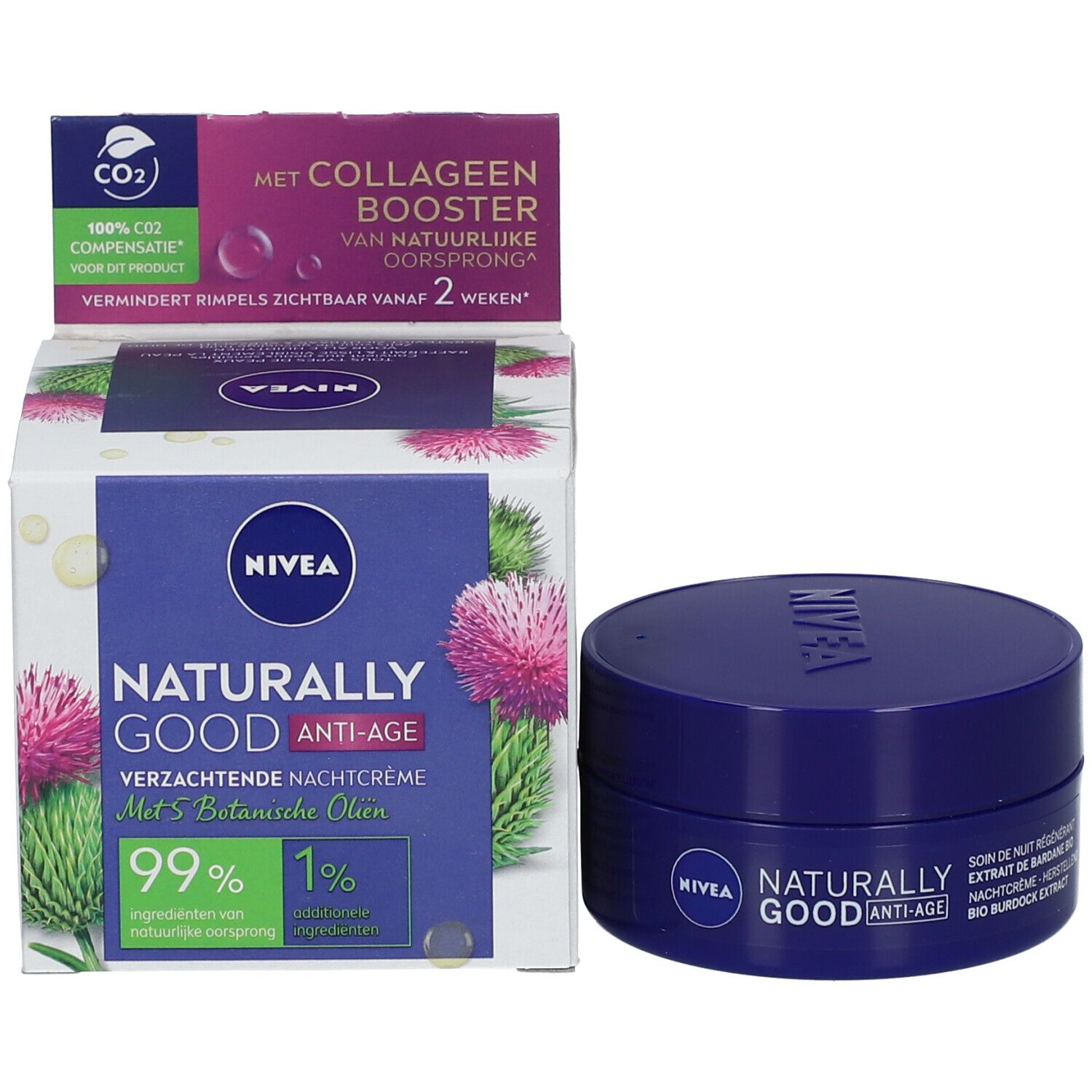 NIVEA Naturally Good Crème de nuit anti-âge