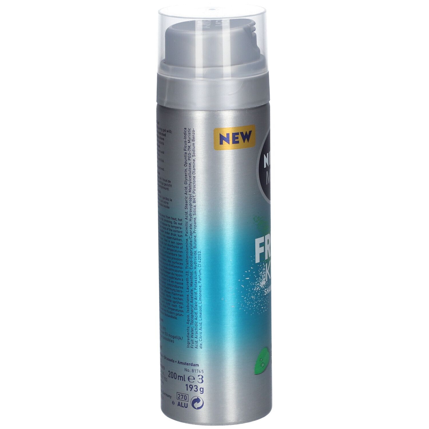 NIVEA MEN MOUSSE À RASER FRESH KICK