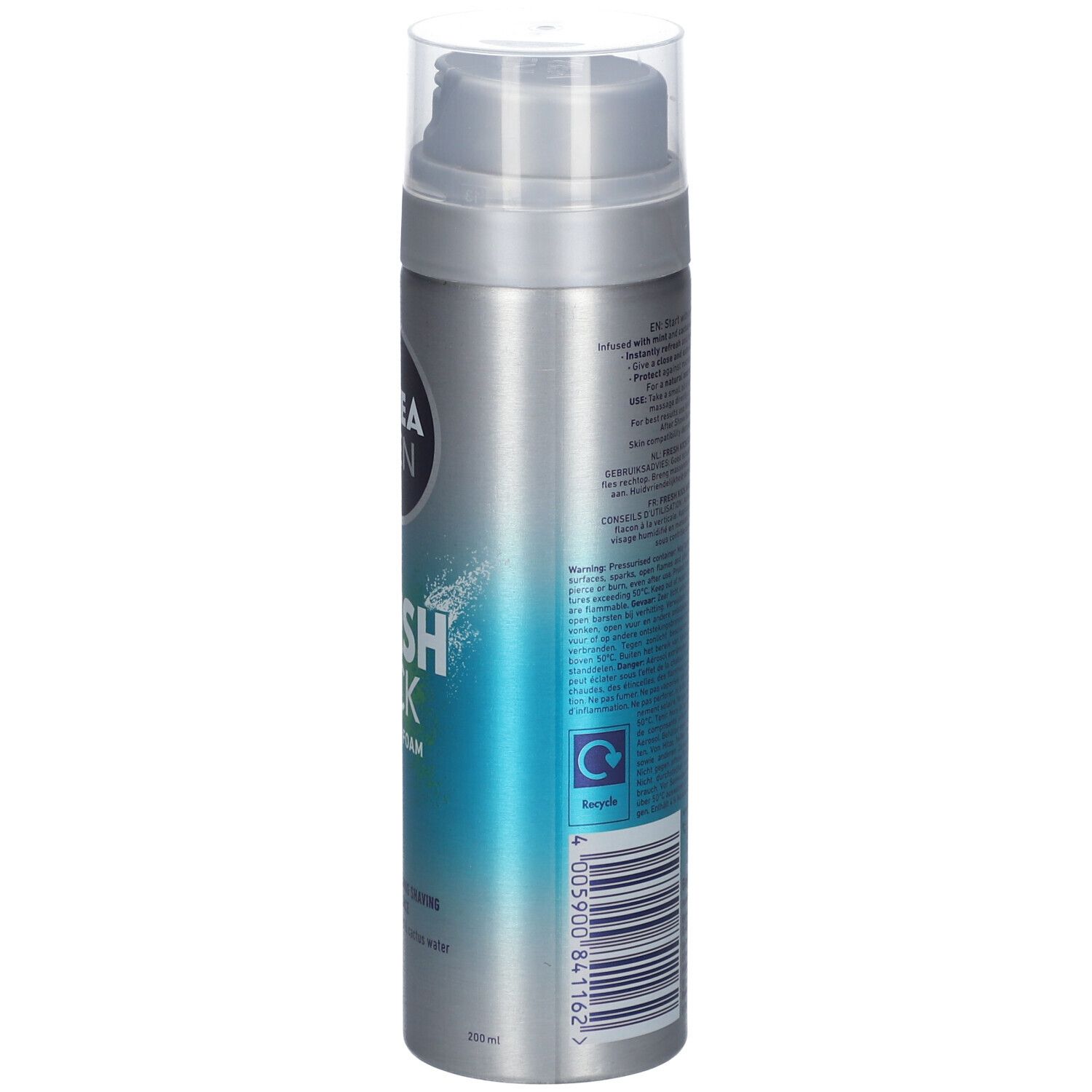 NIVEA MEN MOUSSE À RASER FRESH KICK