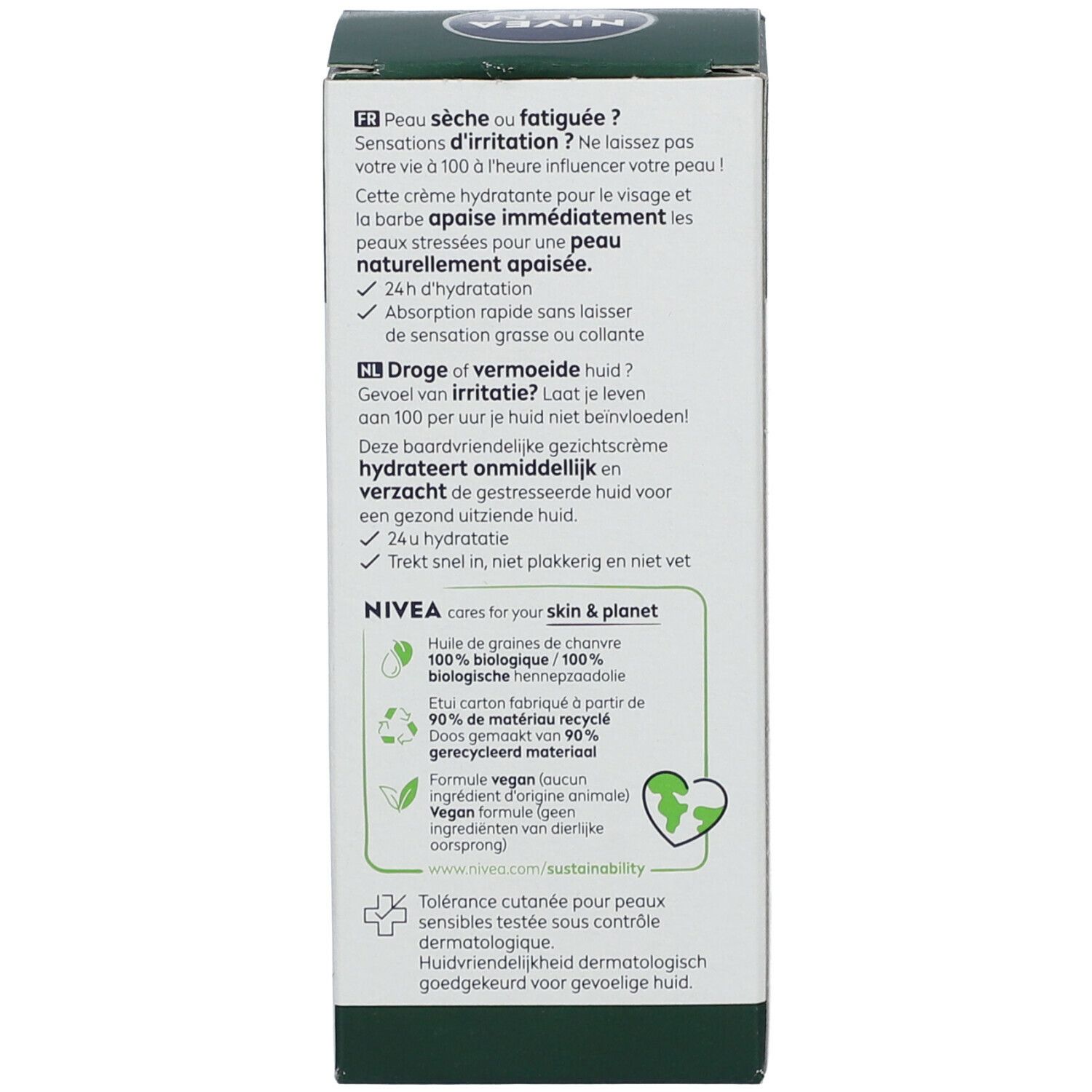 NIVEA MEN Sensitive Pro Crème Hydratante