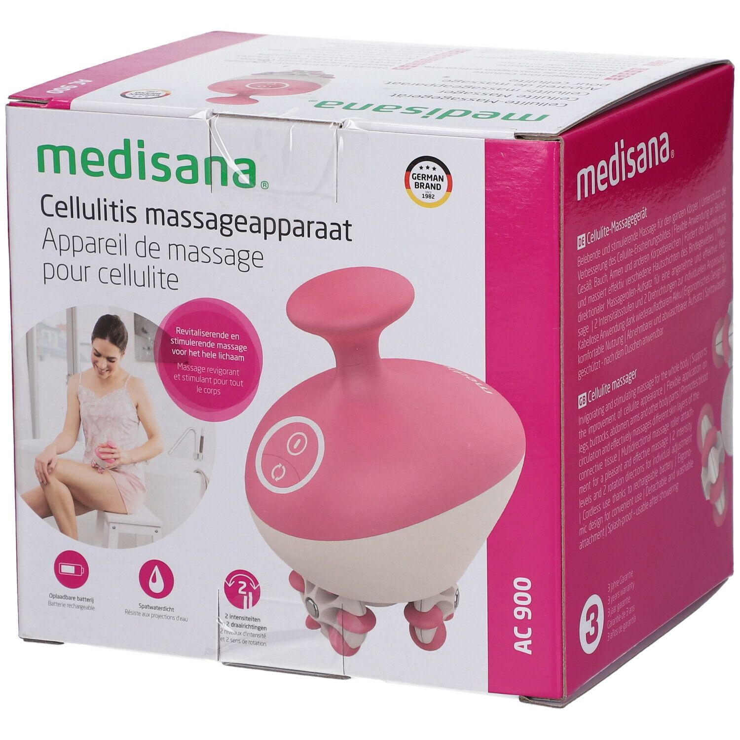 medisana® Appareil de massage pour cellulite AC900 1 pc(s) - Redcare  Pharmacie