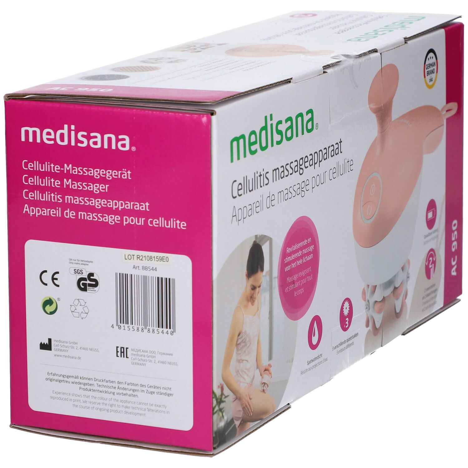 medisana® Appareil de massage pour cellulite AC950