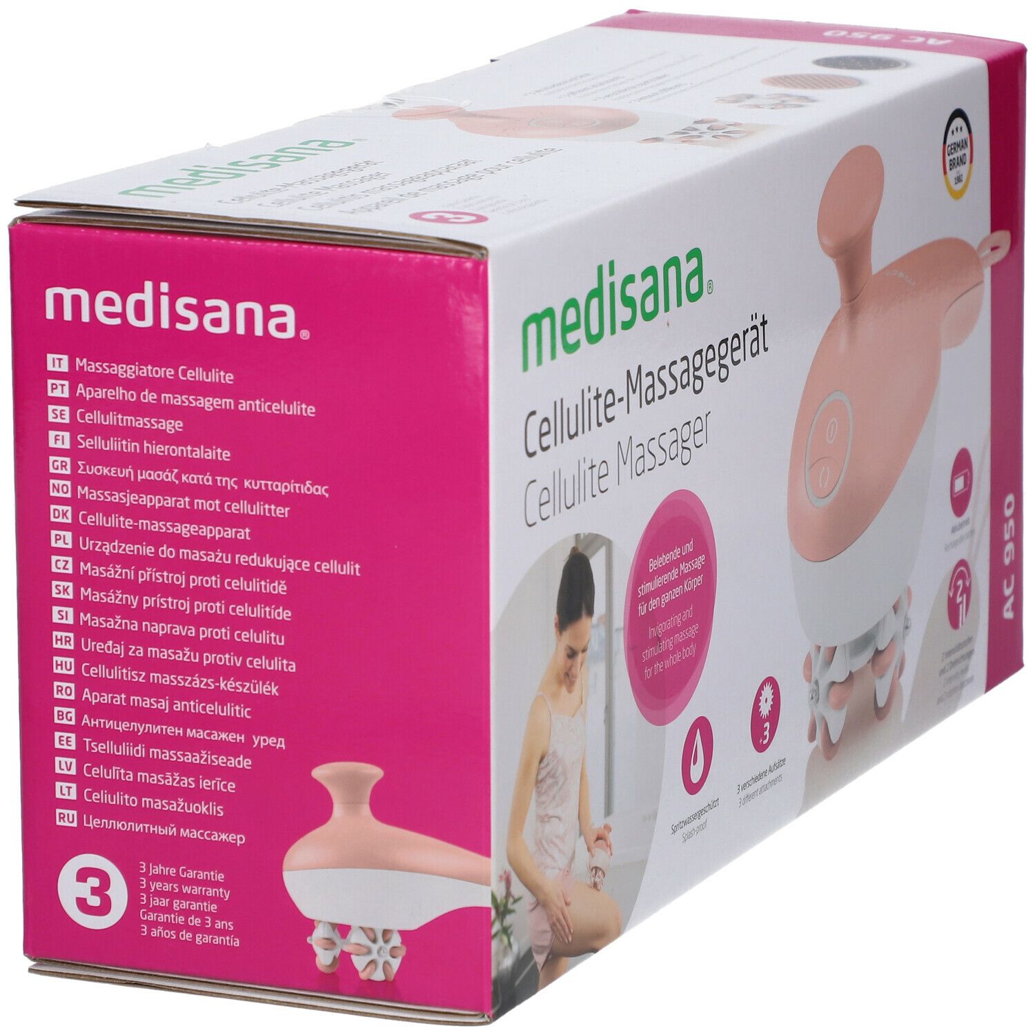 medisana® Appareil de massage pour cellulite AC950