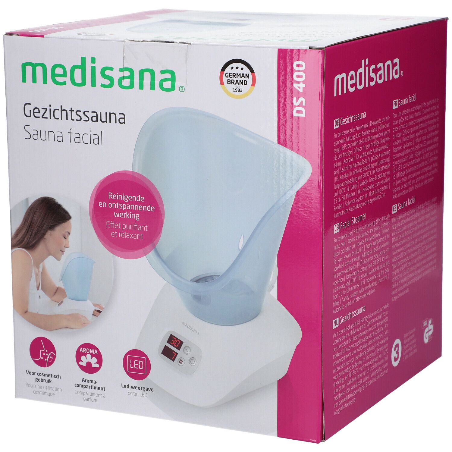 medisana® Sauna Facial DS400