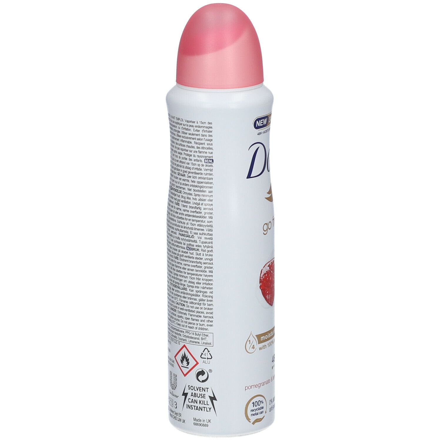 Dove Go Fresh Anti-Transpirant Déodorant Spray 48h Pomegranate & Lemon Verbena