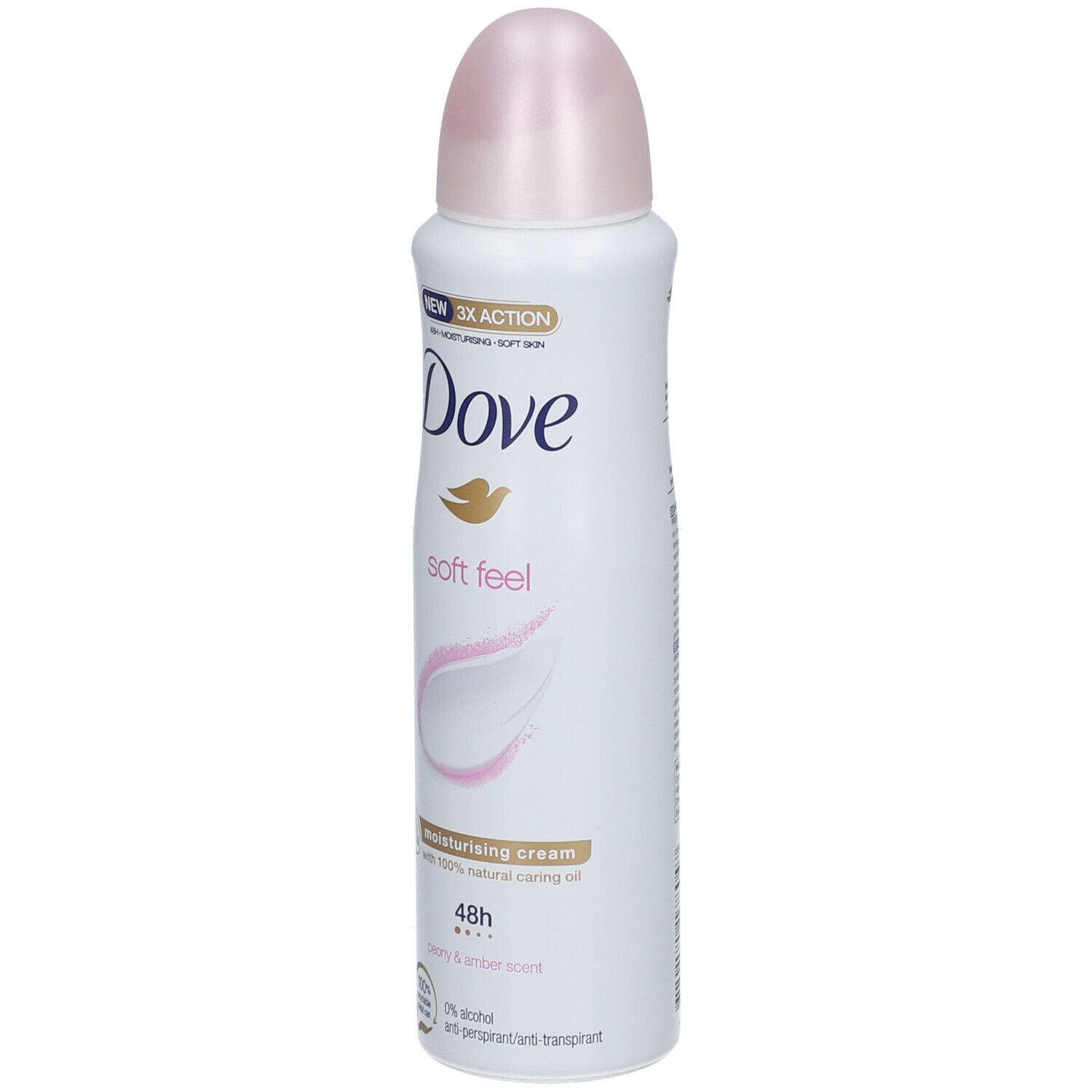 Dove Soft Feel Anti-Transpirant Déodorant Spray 48h Peony & Amber