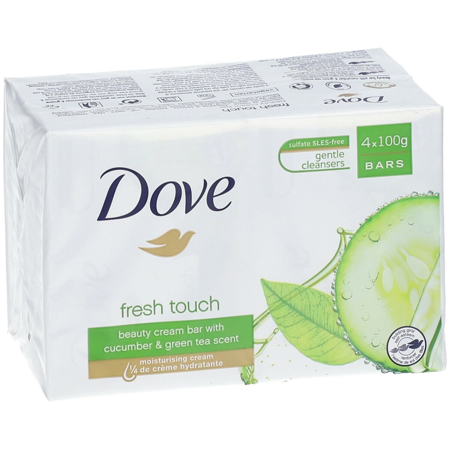 Dove Go Fresh Fresh Touch Beauty Cream Bar Cucumber & Green Tea