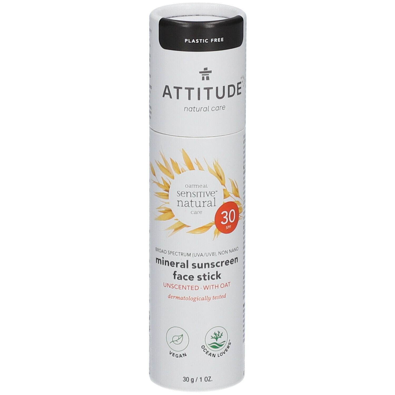 ATTITUDE Sensitive Natural Care écran solaire minéral pour le visage SPF30