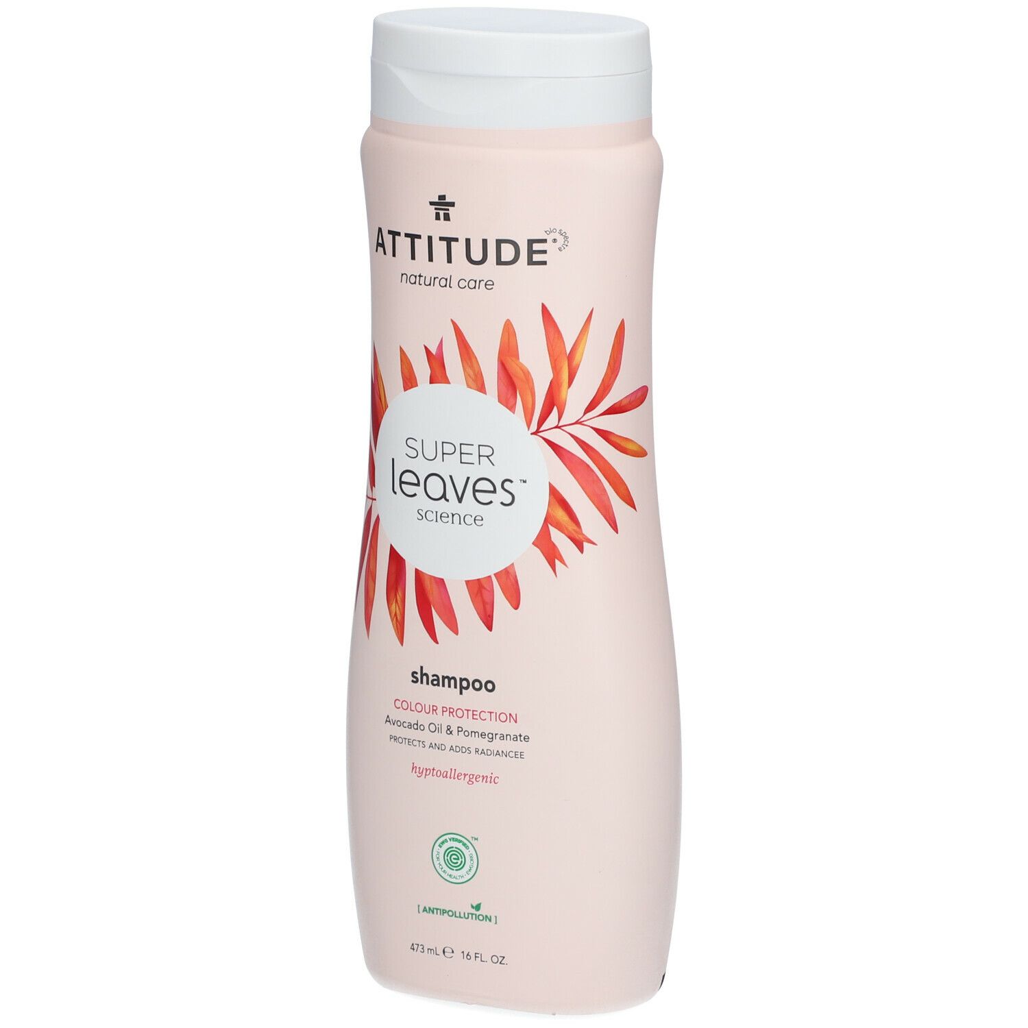 Attitude Super Leaves Shampooing Protection Couleur 473 ml shampoing