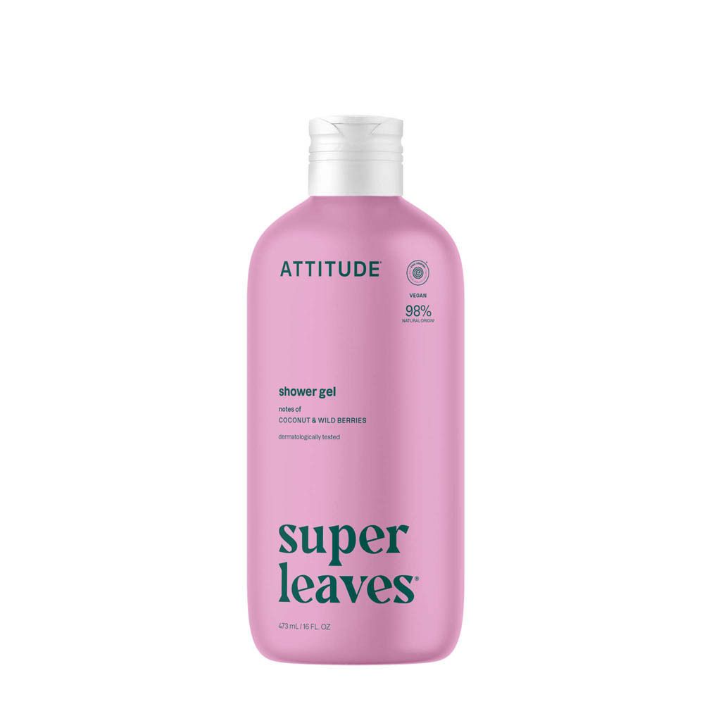 Gel douche Attitude Super Leaves rose, 473ml.