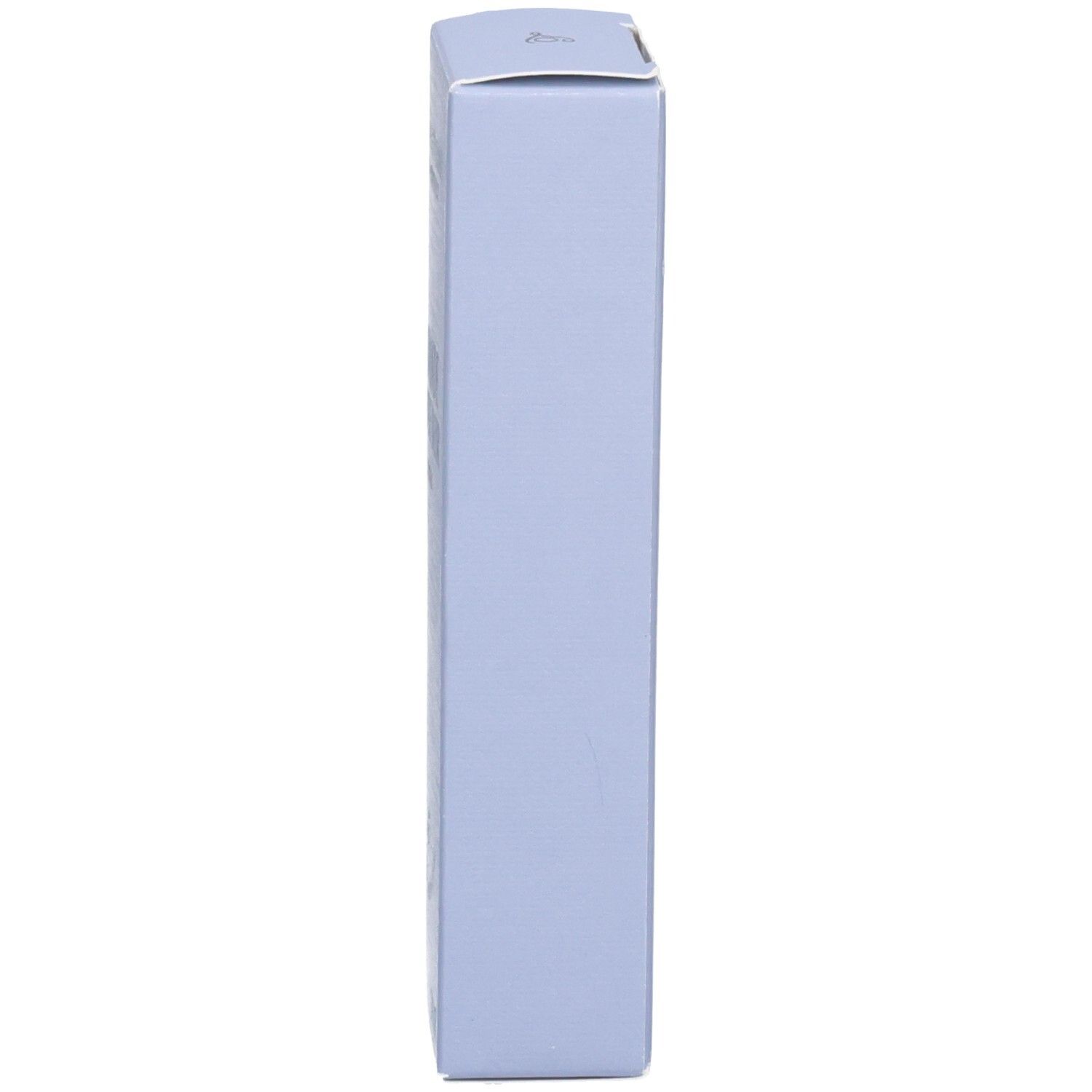Autre vue latérale de la boîte pliante bleu clair pour L'OCCITANE Eau de Toilette Lavande Poivre Noir.