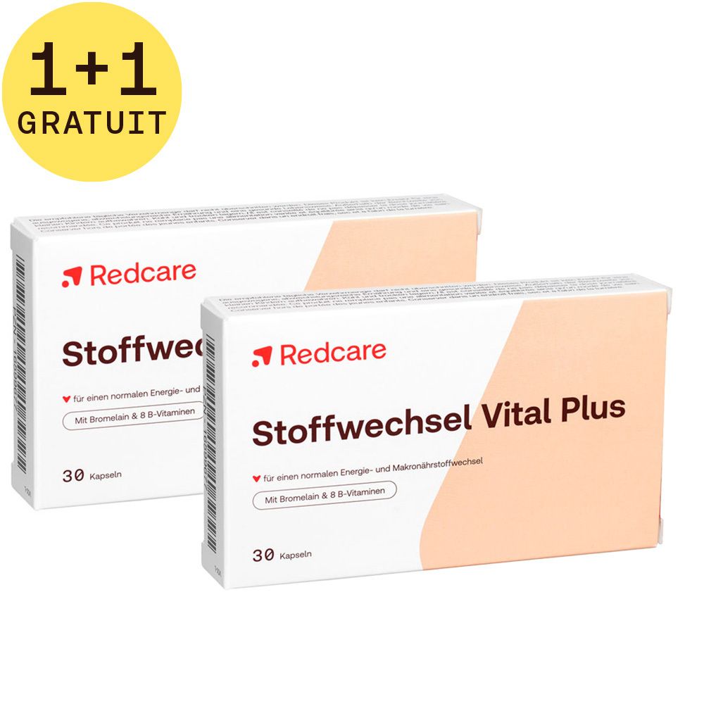 Redcare Métabolisme Vital Plus