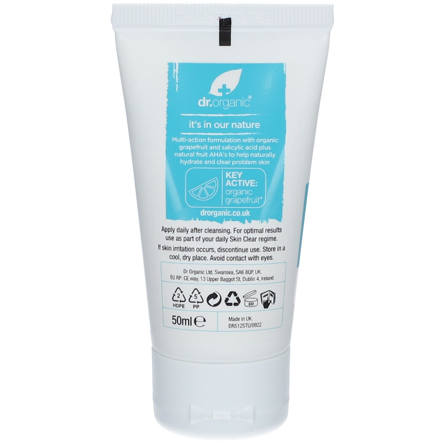 Dr. Organic Hydratant Contrôle de Sébum Arbre à Thé Bio