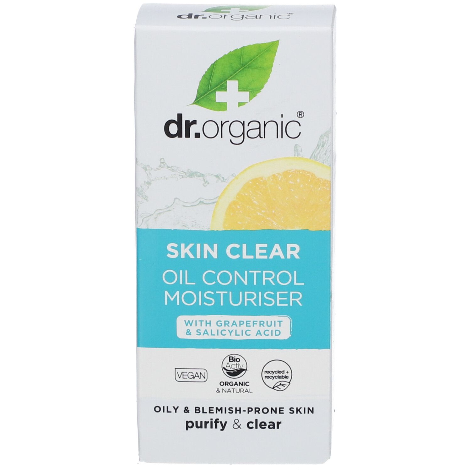 Dr. Organic Hydratant Contrôle de Sébum Arbre à Thé Bio