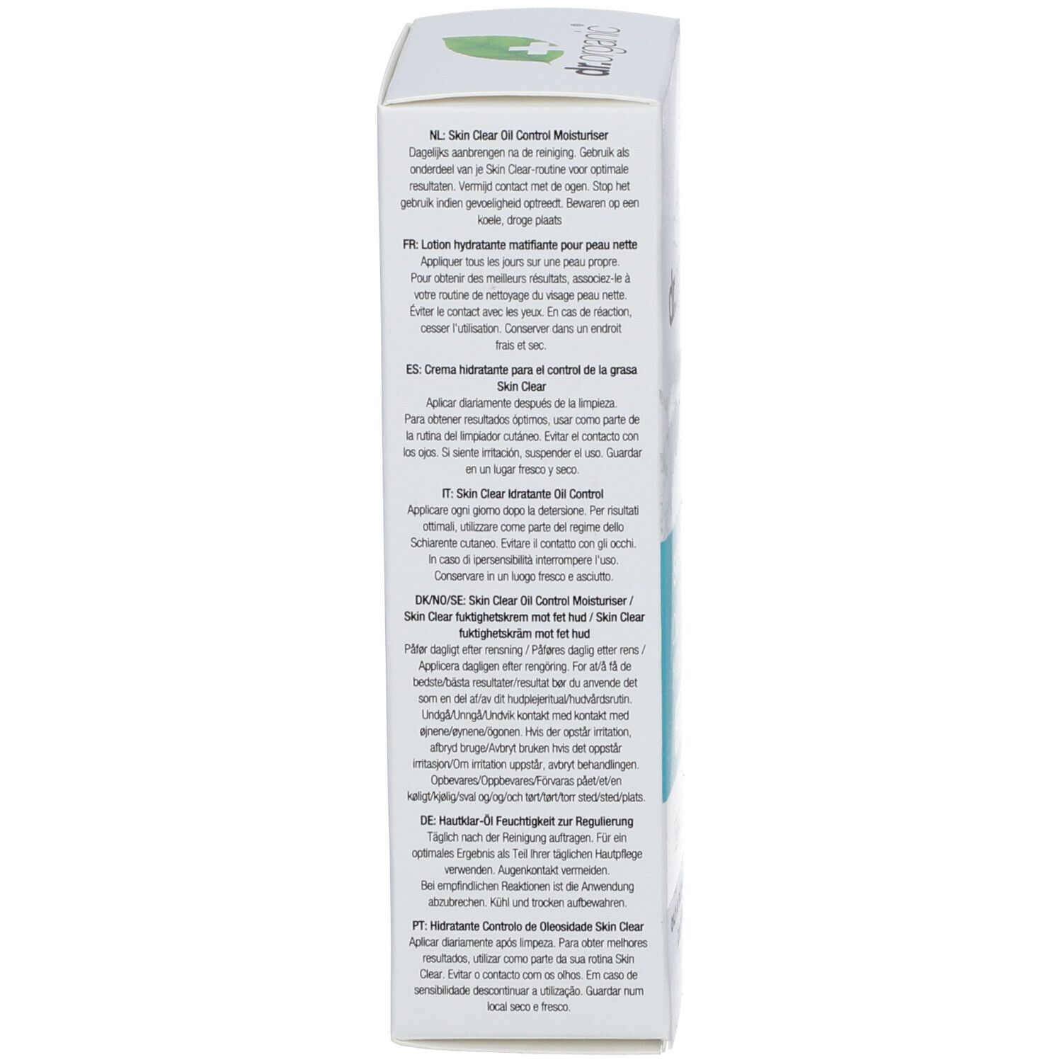 Dr. Organic Hydratant Contrôle de Sébum Arbre à Thé Bio
