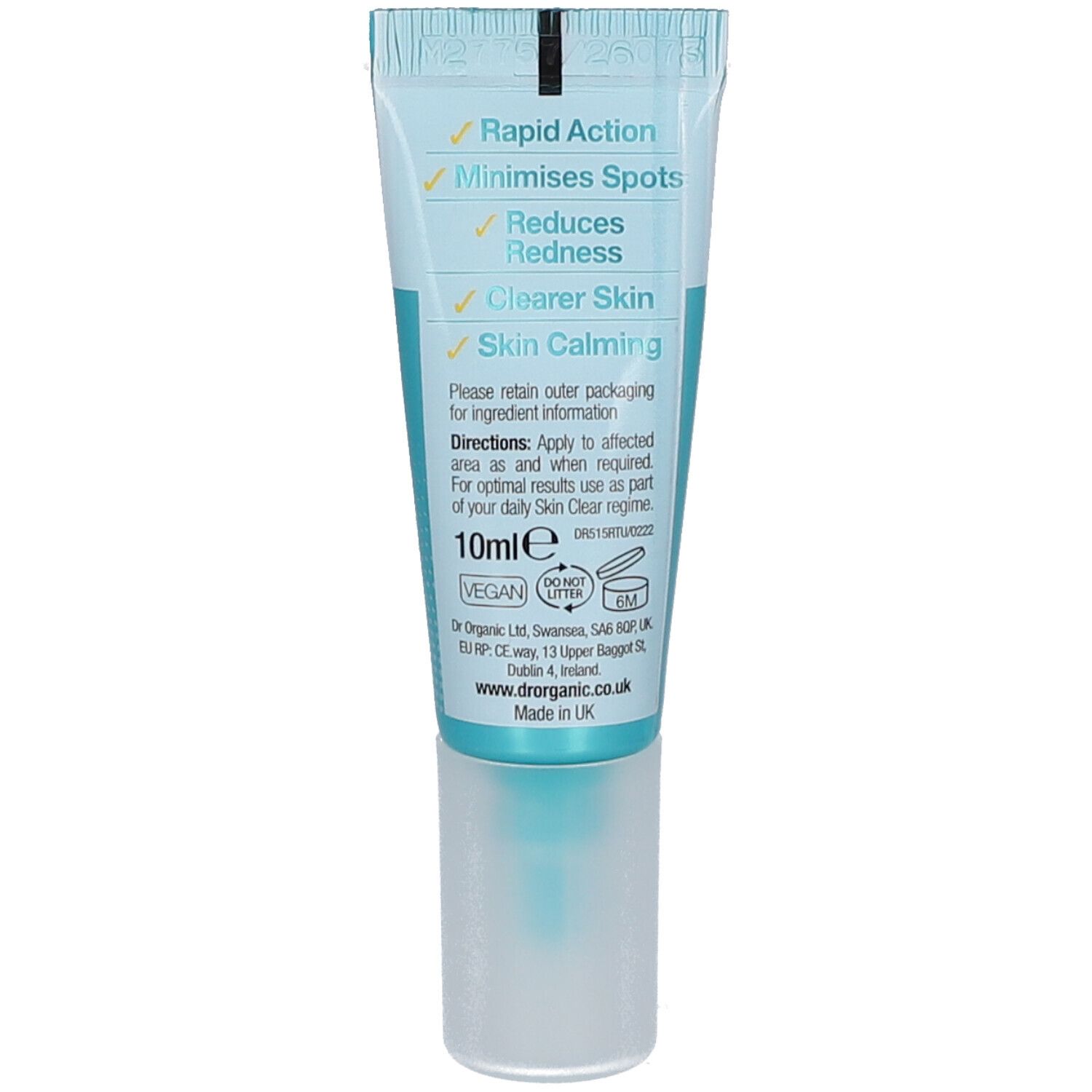 Dr. Organic Gel de Traitement Arbre à Thé Bio