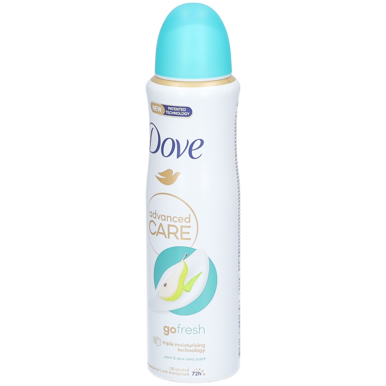 Dove Advanced Care Anti Transpirant Déodorant Spray Go Fresh Pear And Aloe Vera 150 Ml Spray 150 4702