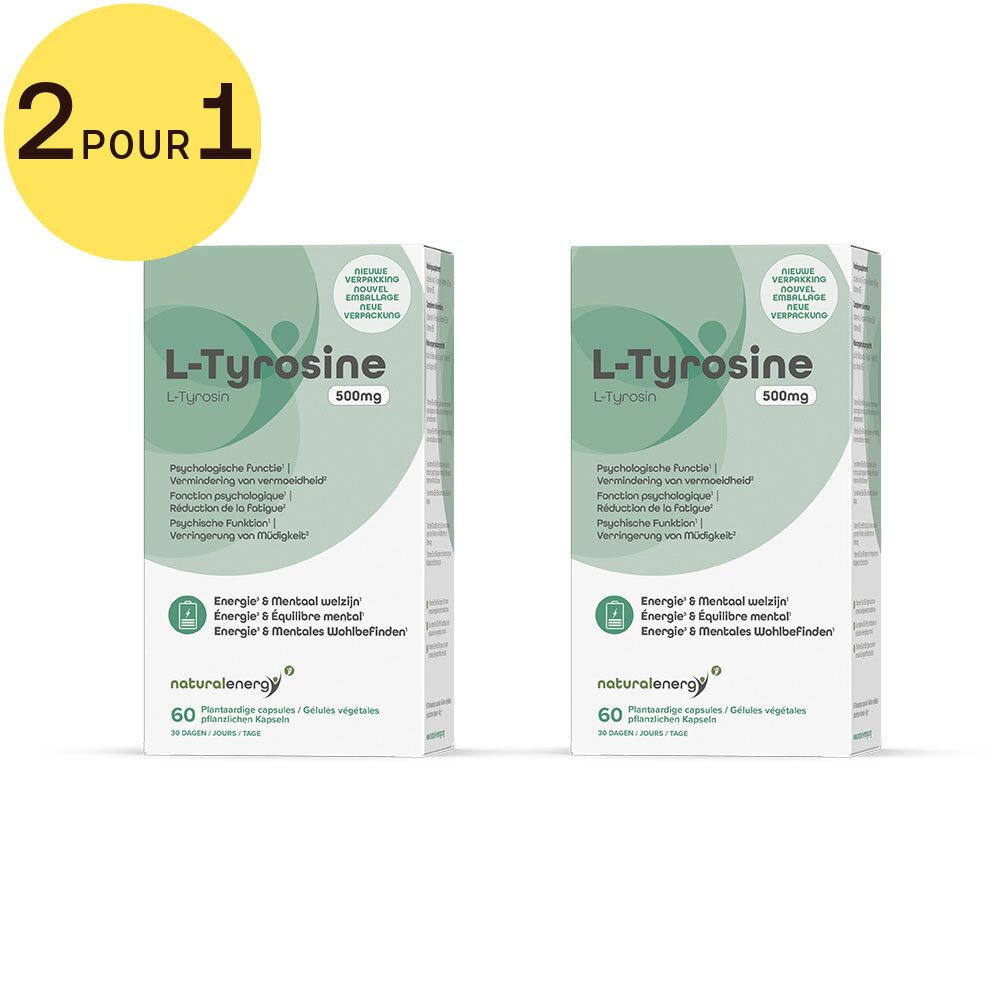 Natural Energy L-Tyrosine 500 mg