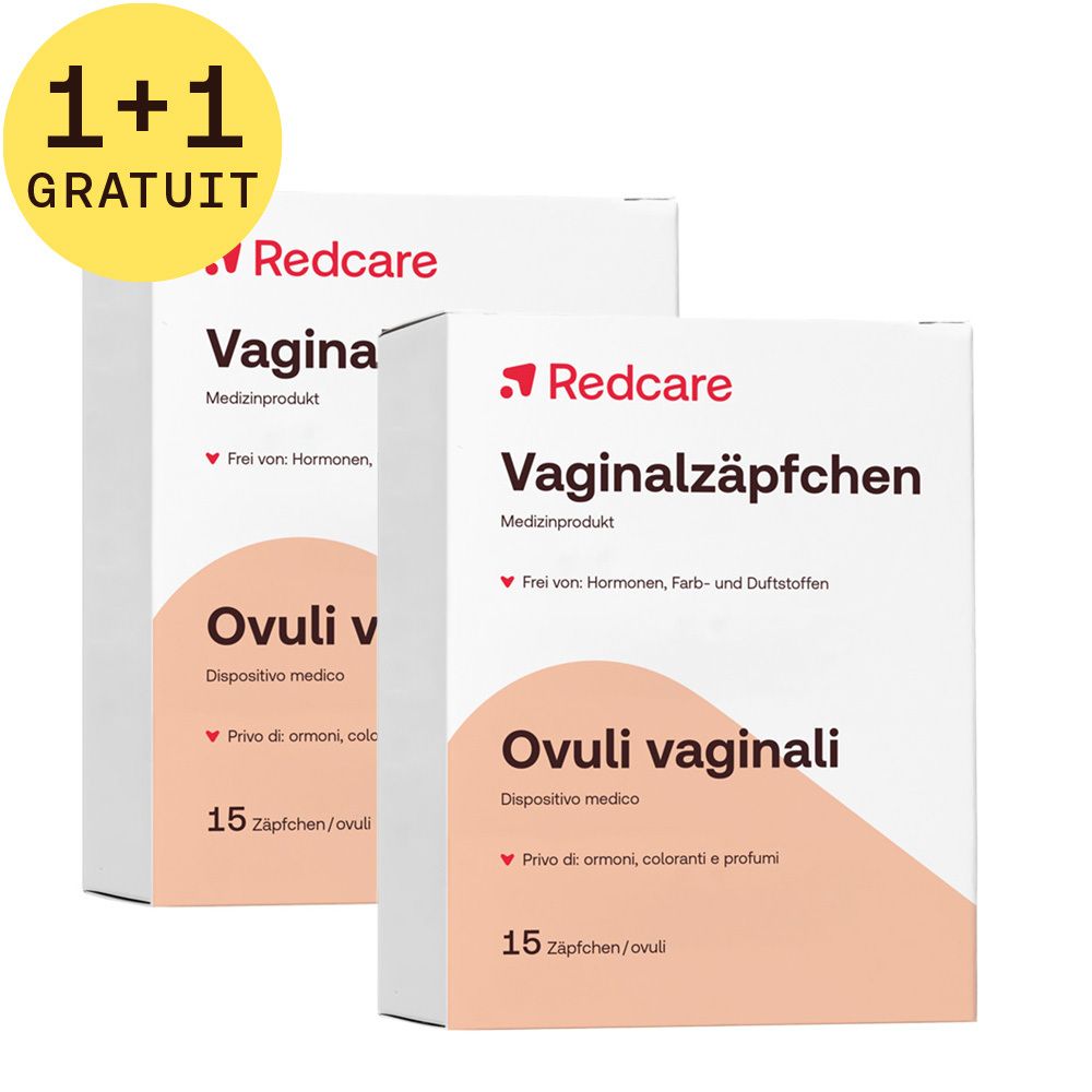 Redcare Suppositoires vaginaux