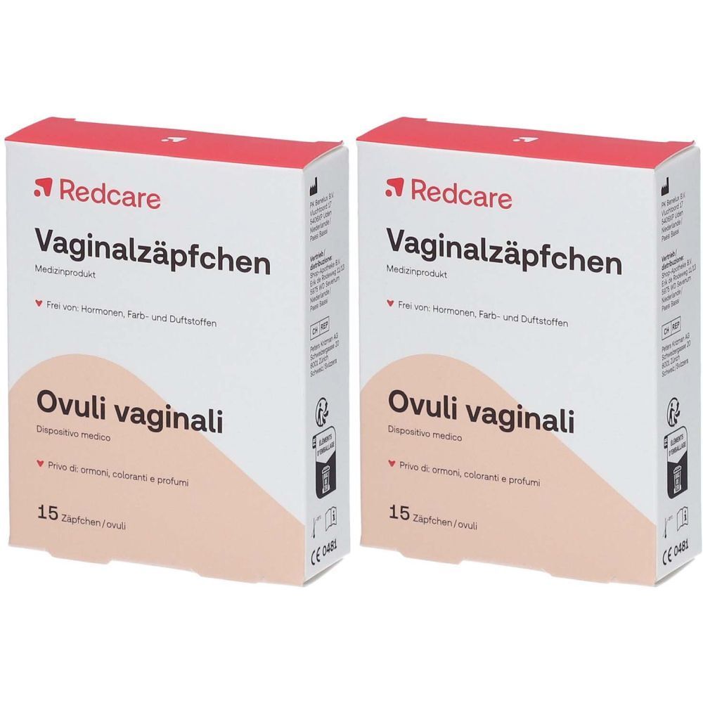 Redcare Suppositoires vaginaux