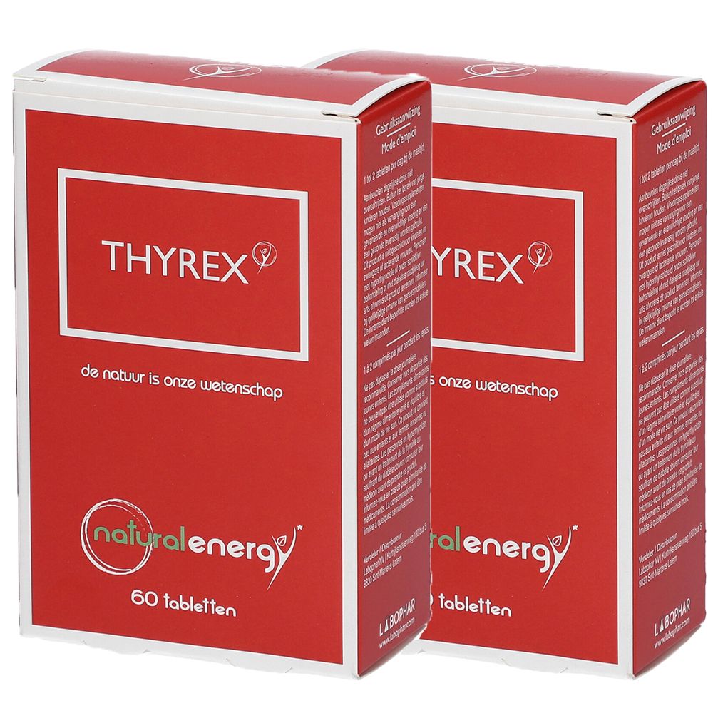 Natural Energy Thyrex 2 x 60 comprimés
