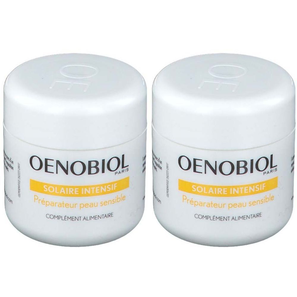 Oenobiol Solaire Intensif Peau Sensible 2x30 Pcs Redcare Pharmacie