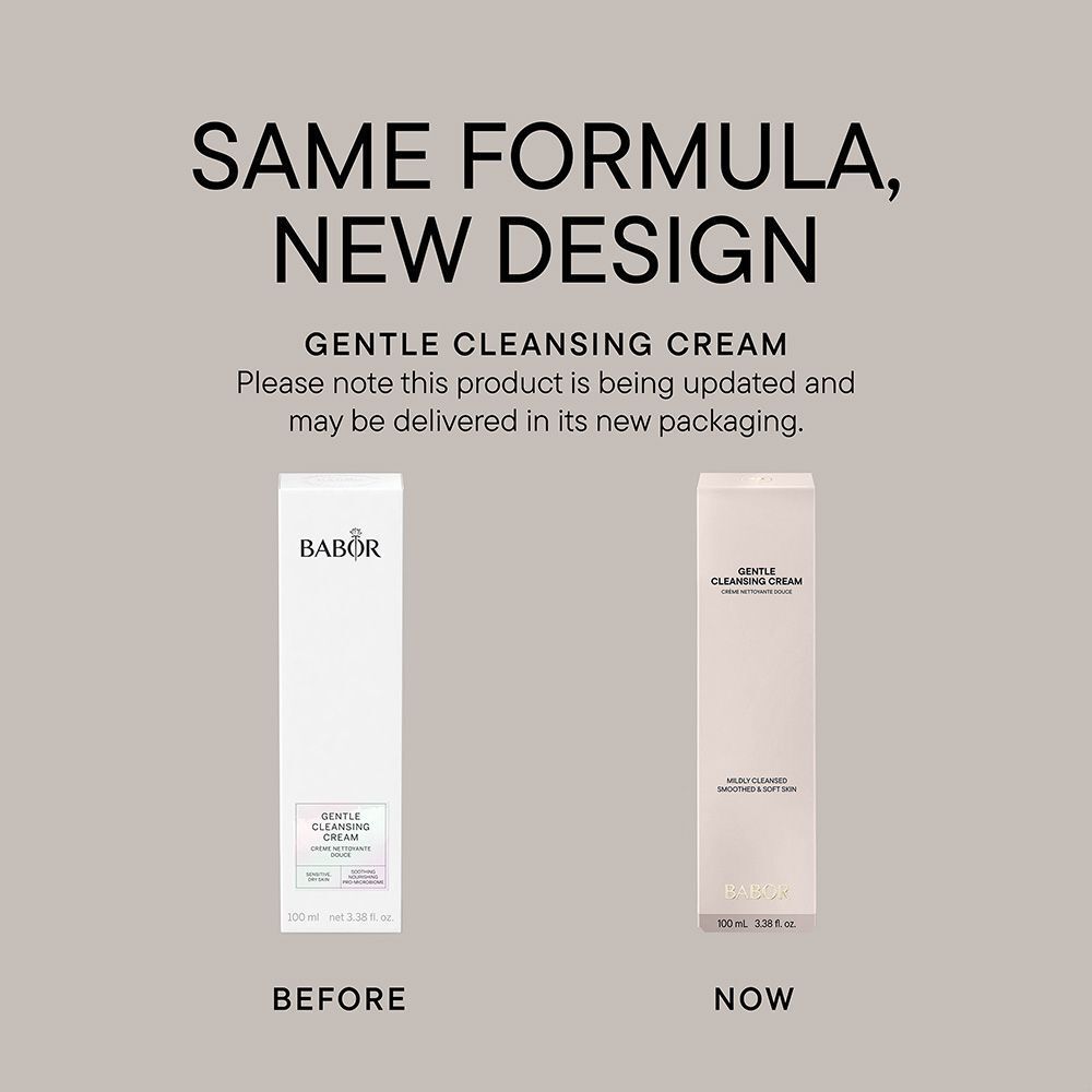 Crème nettoyante douce BABOR Tube et emballage