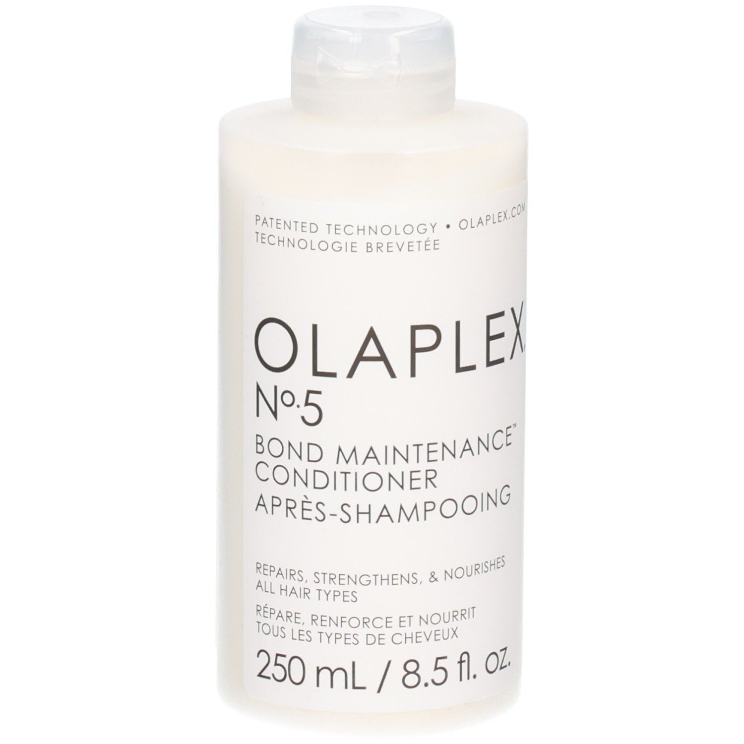Bouteille OLAPLEX No.5 Bond Maintenance Conditioner, 250 ml.