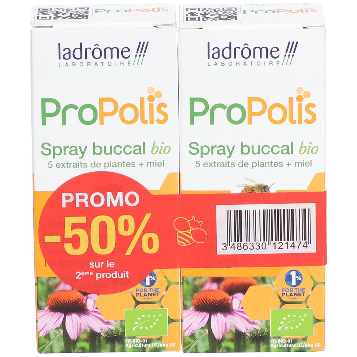 ladrome Spray buccal à la Propolis bio