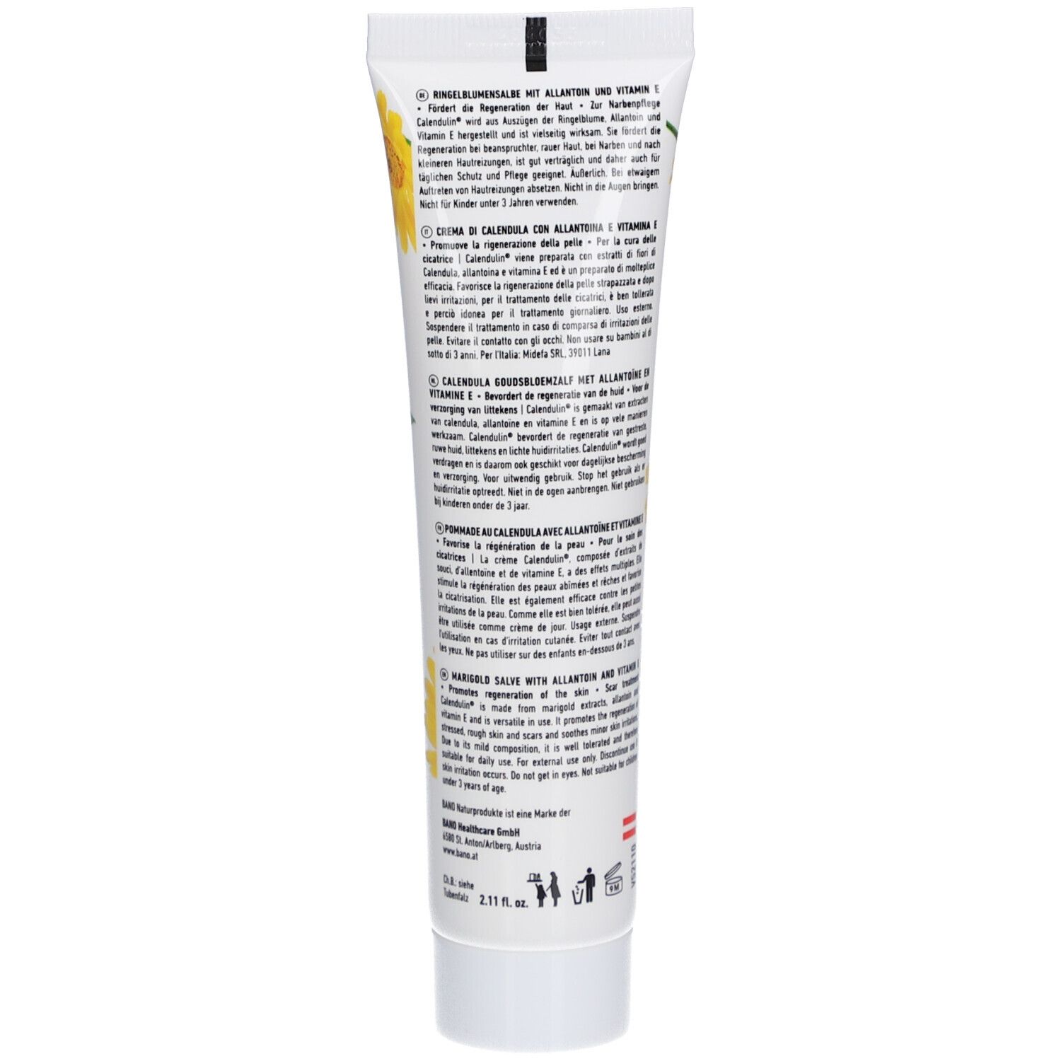Bano Arlberger Calendulin Classic Crème de Calendula