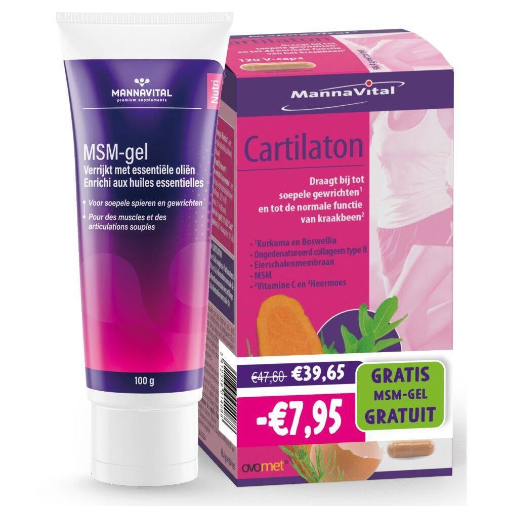Mannavital Cartilaton & Mannavital Gel MSM