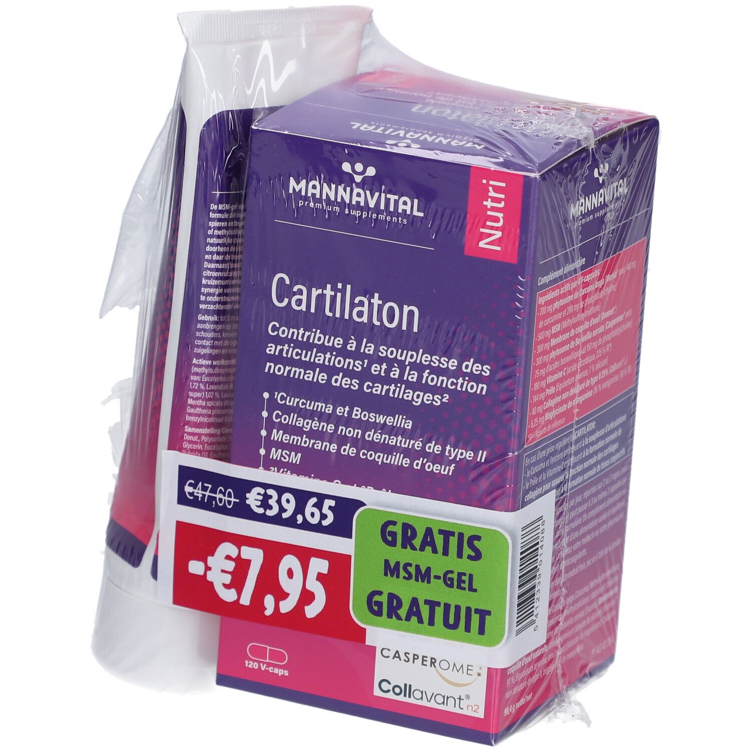 Mannavital Cartilaton & Mannavital Gel MSM