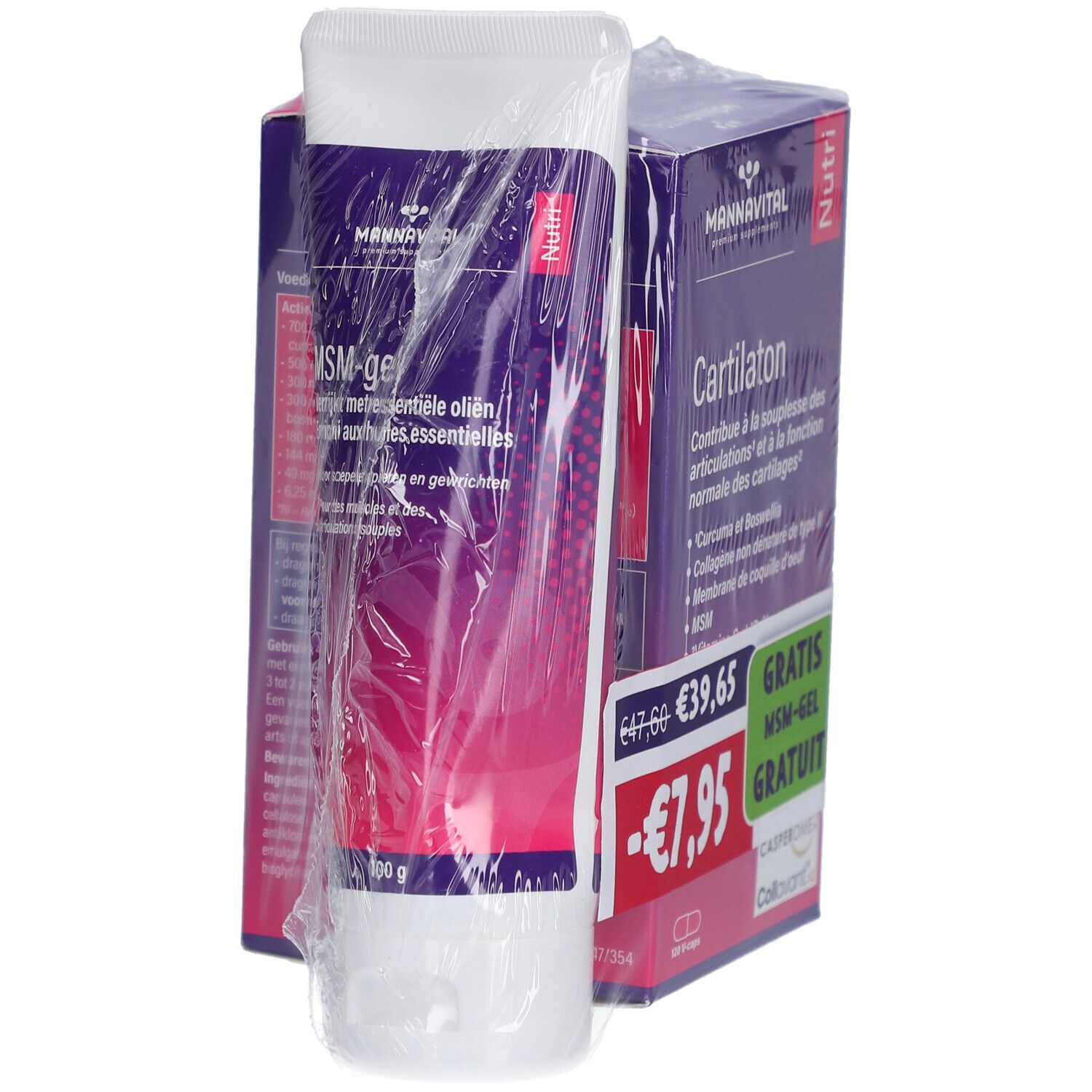 Mannavital Cartilaton & Mannavital Gel MSM