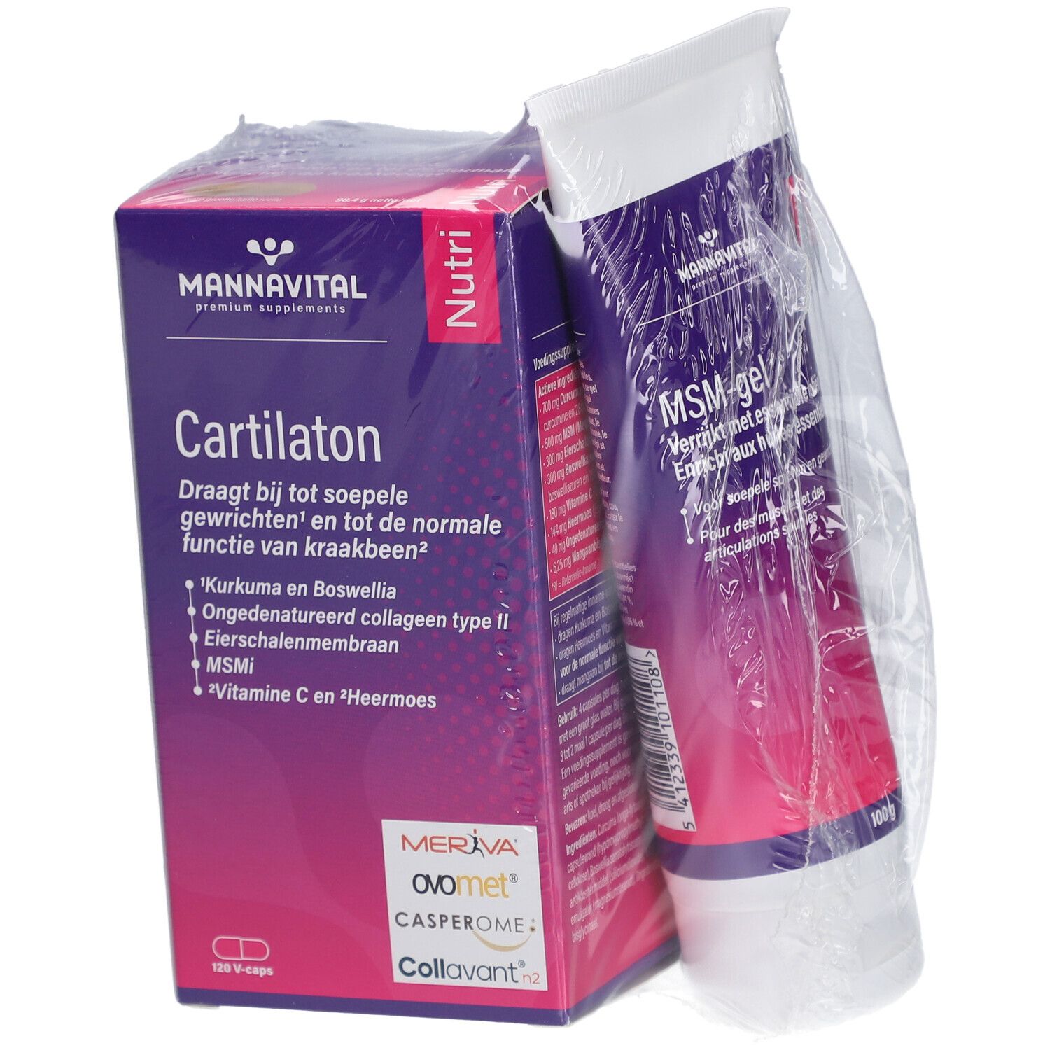 Mannavital Cartilaton & Mannavital Gel MSM