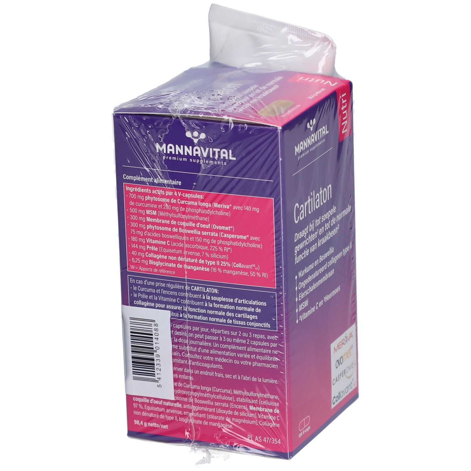 Mannavital Cartilaton & Mannavital Gel MSM