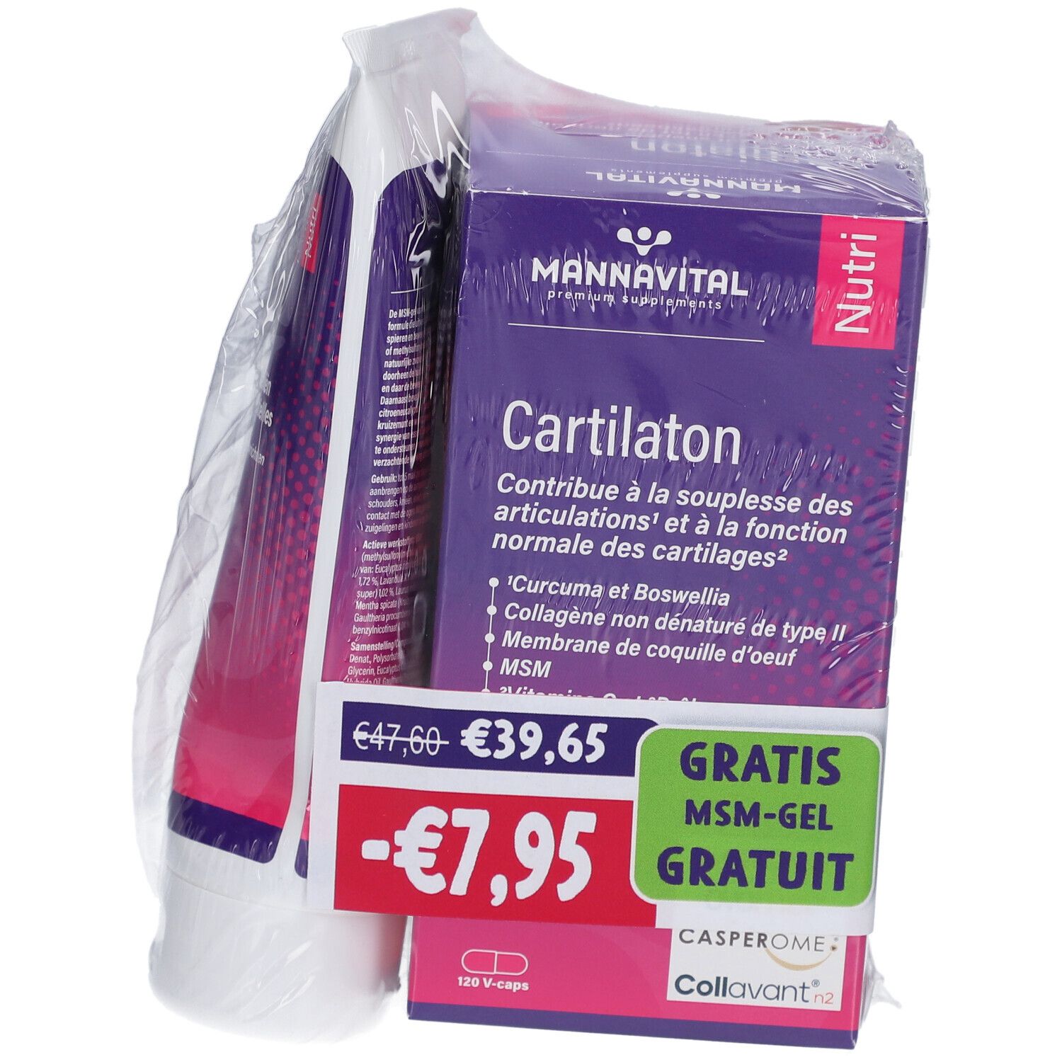 Mannavital Cartilaton & Mannavital Gel MSM