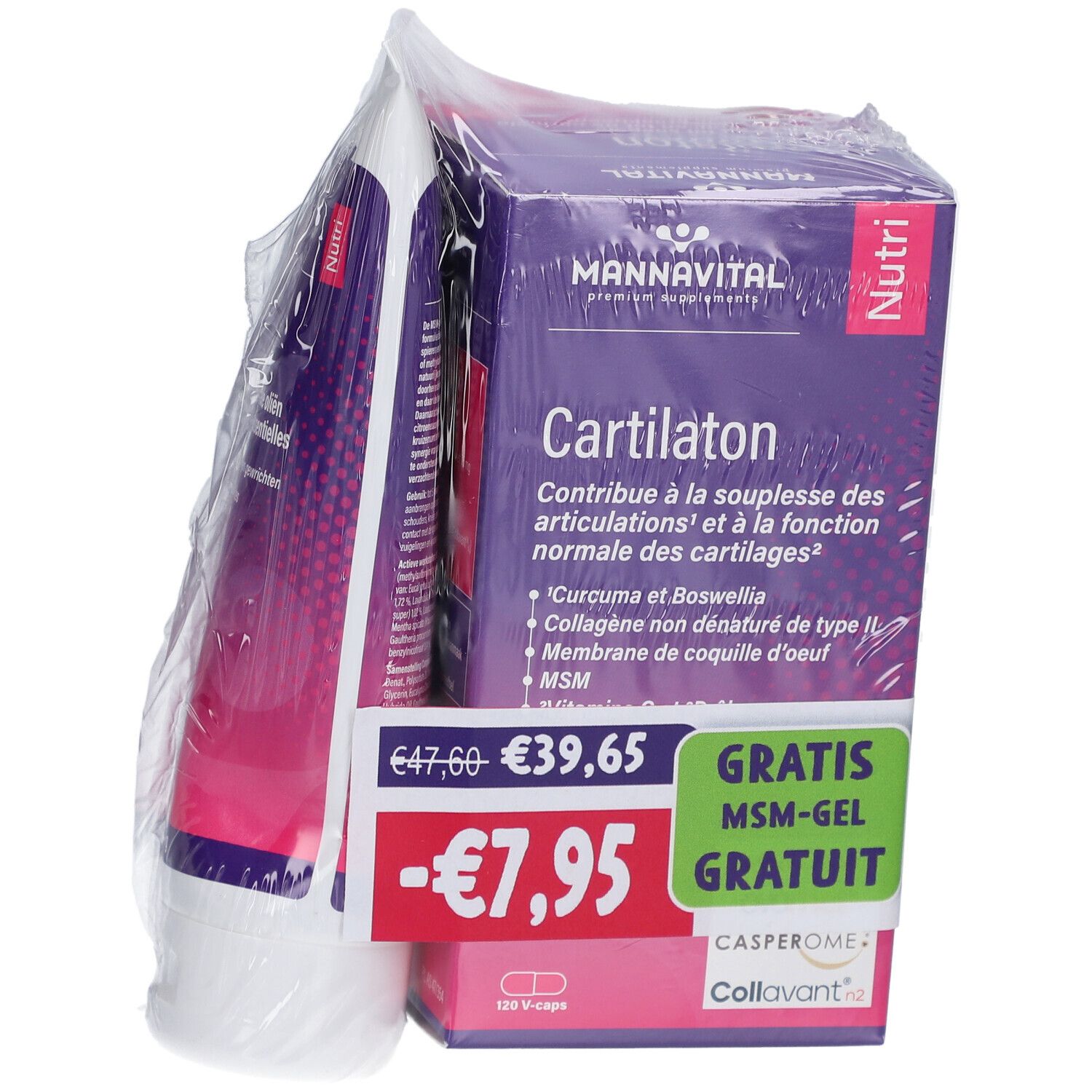 Mannavital Cartilaton & Mannavital Gel MSM