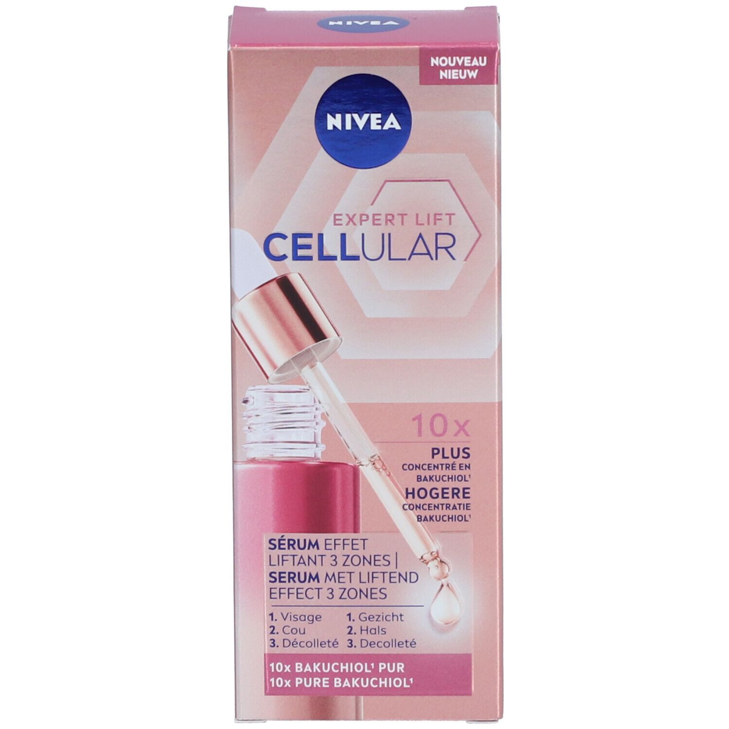 Nivea Cellular Expert Lift Sérum Effet Liftant 3 Zones