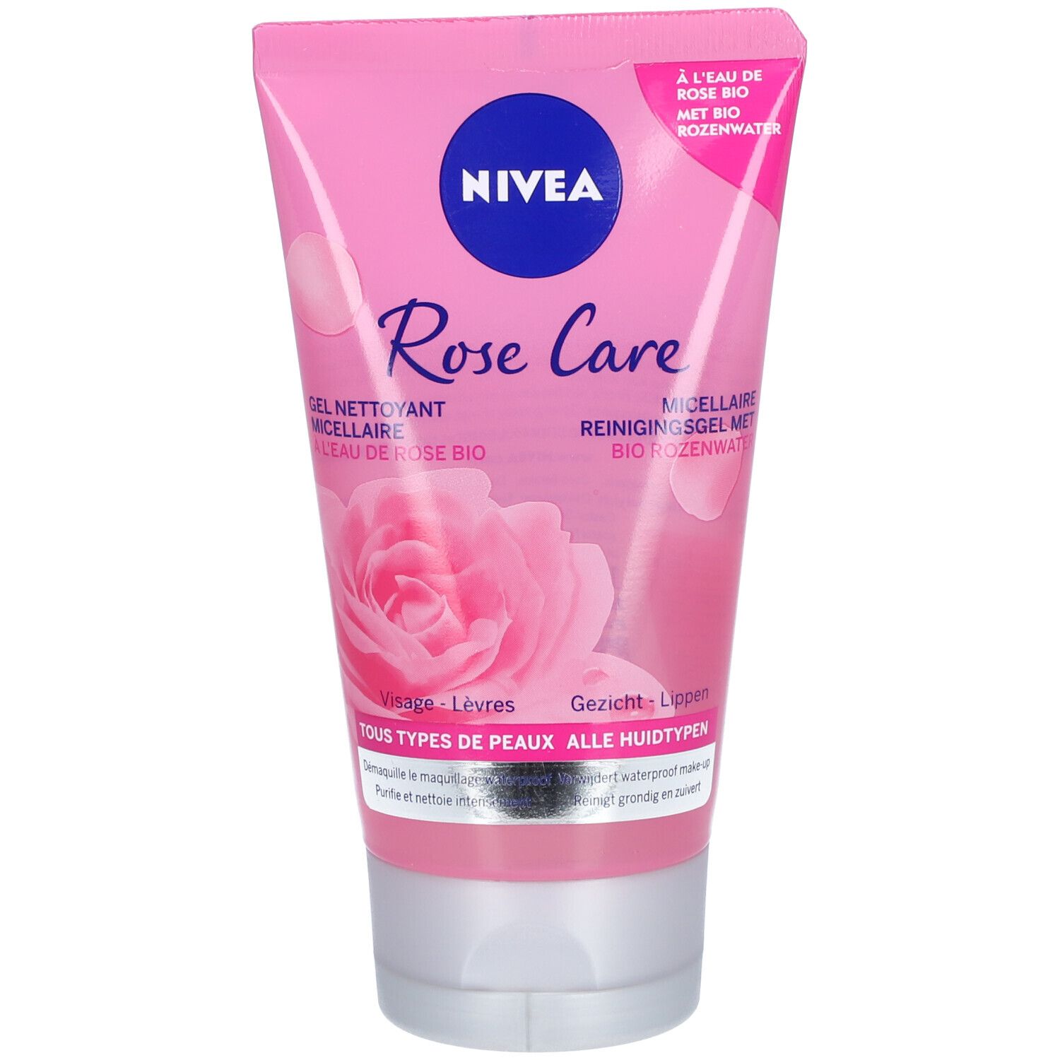 Nivea Gel Nettoyant Micellaire à l'Eau de Rose Bio