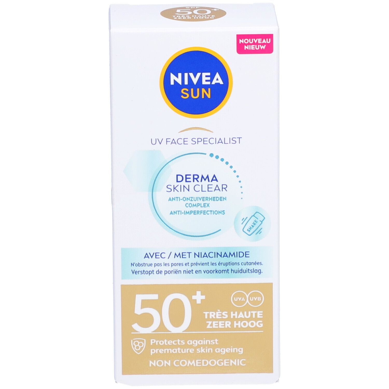 Nivea Sun UV Face Specialist Derma Skin Clear