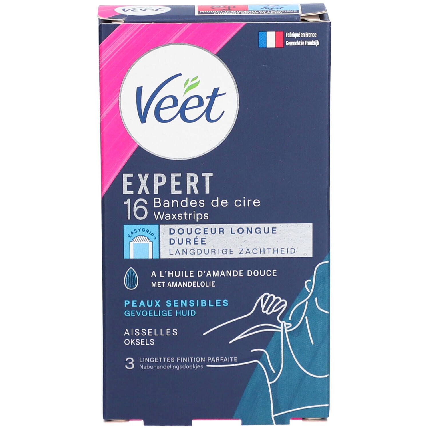 Veet Expert 16 bandes de cire