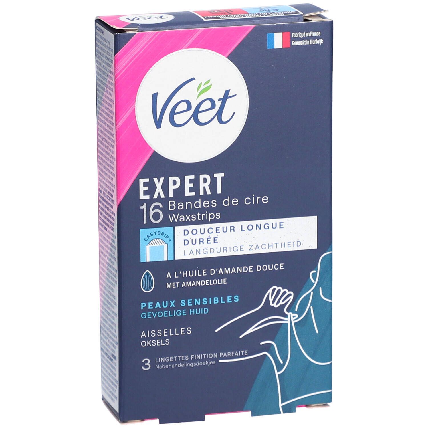 Veet Expert 16 bandes de cire